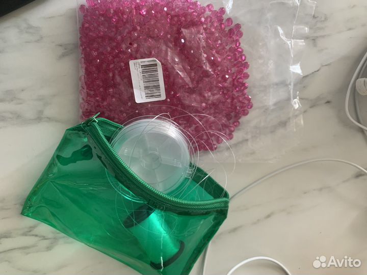 Бисер для плетения с леской