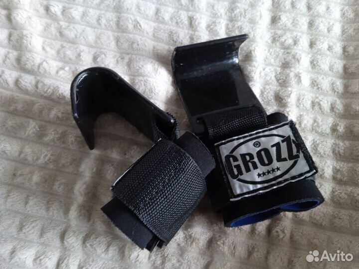 Крюки для турника и тяги Grozz