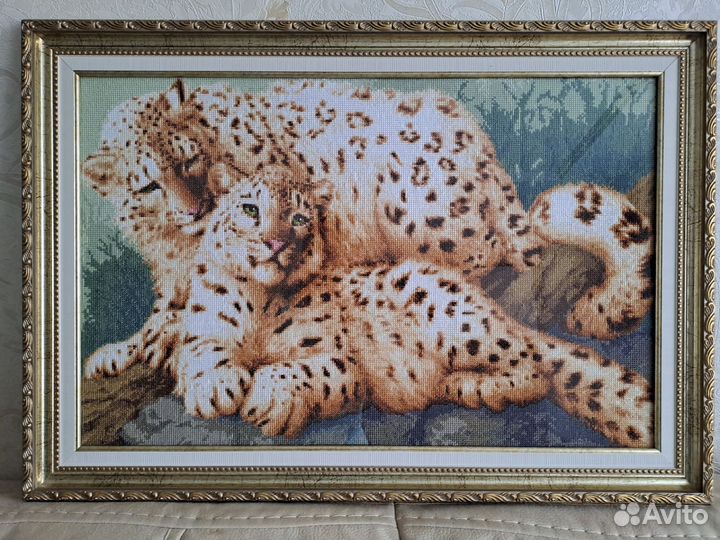 Картина вышитая крестом