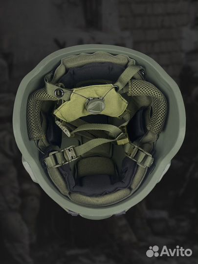 Баллистический шлем с ушами (Mich) с Team Wendy, Бр 2 кл