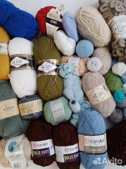 Пряжа пакетом