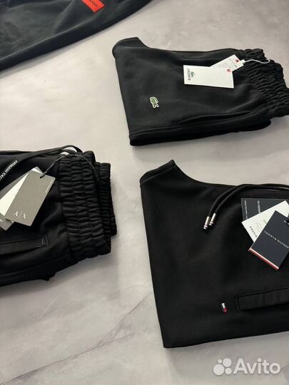 Спортивные штаны Tommy Hilfiger темные LUX