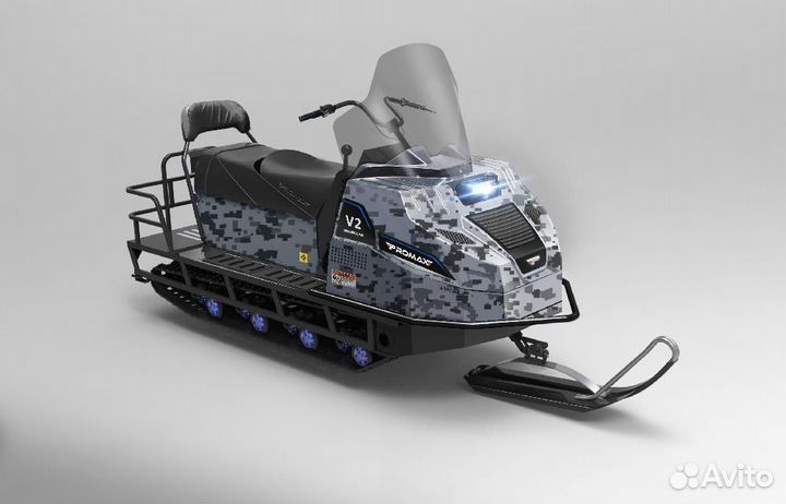 Promax Snowbear V3 800 4T снегоход, зимний пиксель