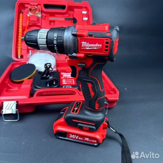 Шуруповерт milwaukee 36v ударный бесщеточный