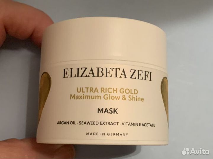Elizabeta zefi ultra rich gold mask для волос 50мл