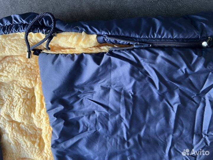 Конверт в коляску санки зимний конверт