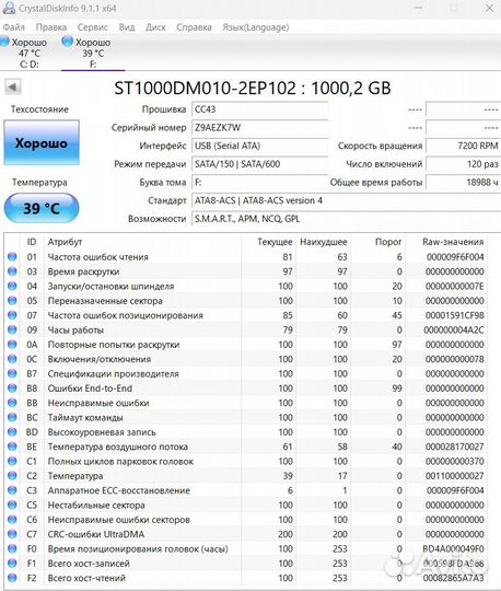 Жесткий диск 1 тб SATA 3,5