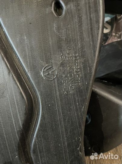 Воздуховод Volkswagen teramont