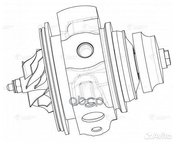 Турбина (картридж) skoda octavia 04- 1.4T тип T