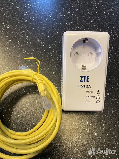 Plc адаптер zte h512a