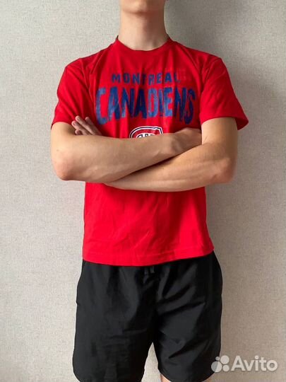 Винтажная футболка Reebok Montreal Canadiens