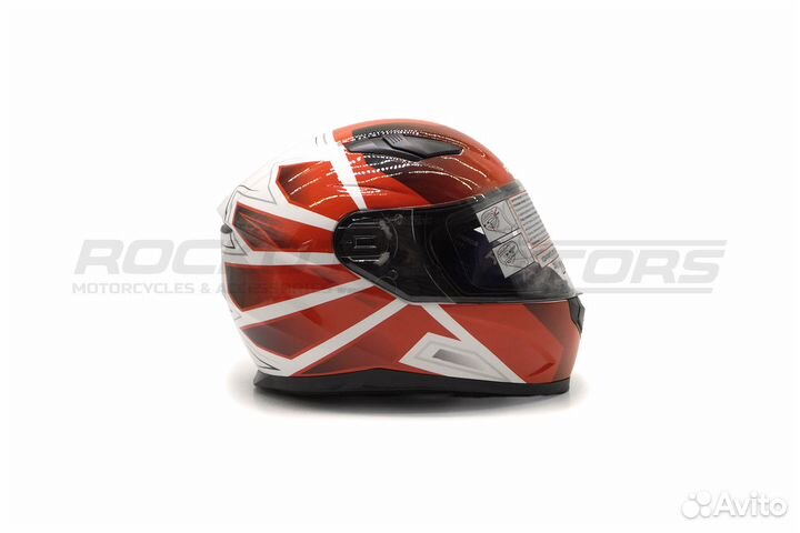 Шлем интеграл с очками rockot RM-133 Warcry (L) (к