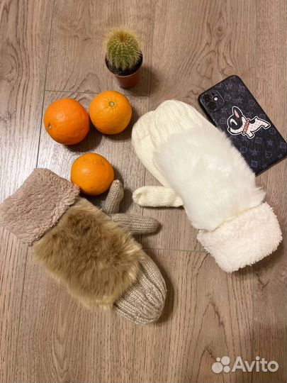 Варежки женские LUX