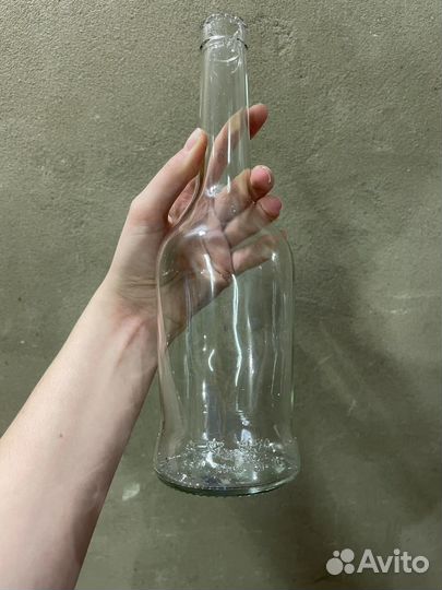 Бутылка стеклянная