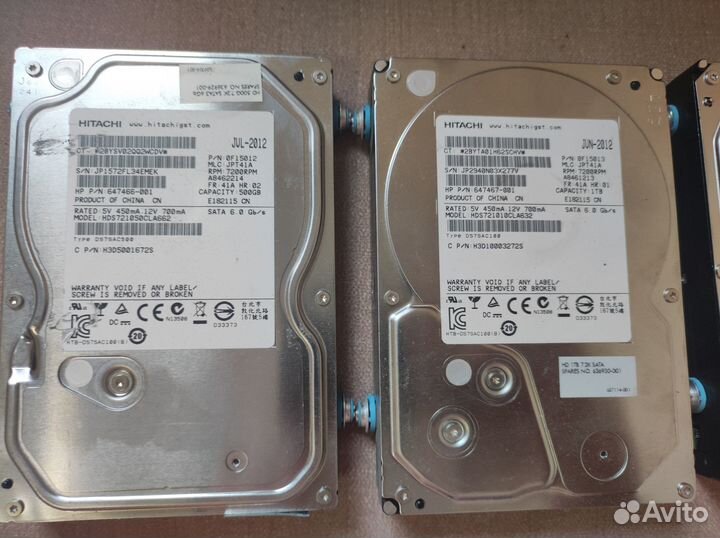 Жесткие диски 3.5 SATA