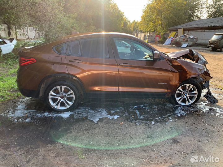 BMW X4 3.0 AT, 2016, битый, 125 000 км