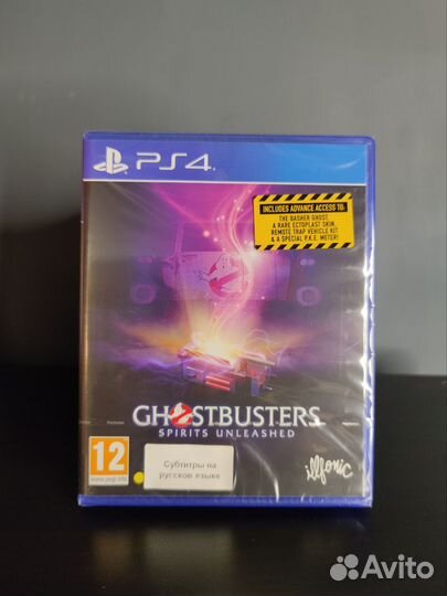 Ghostbusters Spirits Unleashed ps4 новый