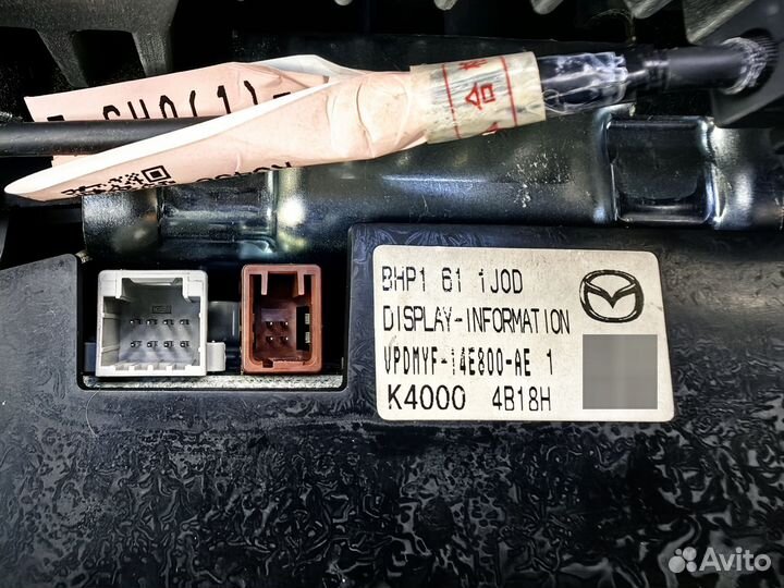 Дисплей головного устройства мазда 3 Bm 2015