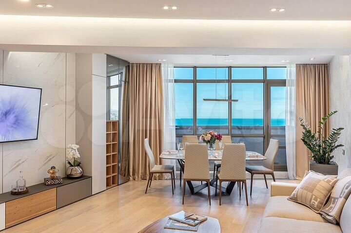 3-к. квартира, 182 м², 20/22 эт.