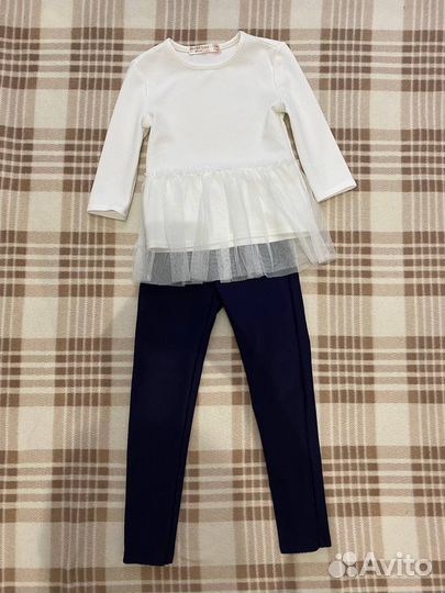 Блузки, брюки, сарафан школьные 122, 128, 134