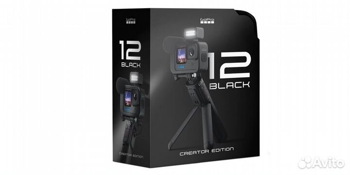 Экшн-камера GoPro hero12 Creator Edition Black (ch