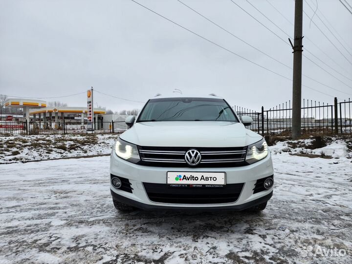 Volkswagen Tiguan 2.0 AT, 2014, 118 300 км