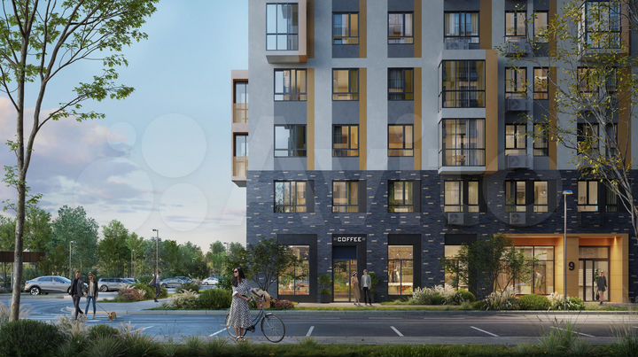 2-к. квартира, 33,8 м², 4/12 эт.