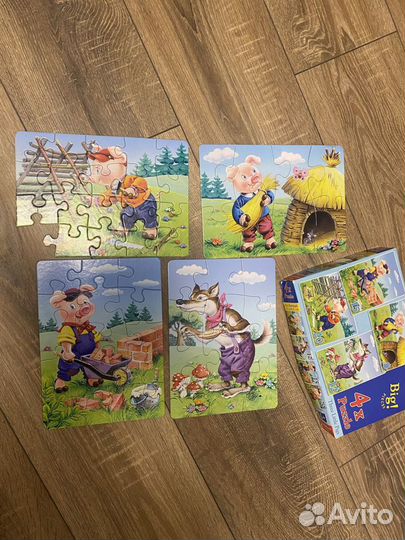 6 Пазлов для детей