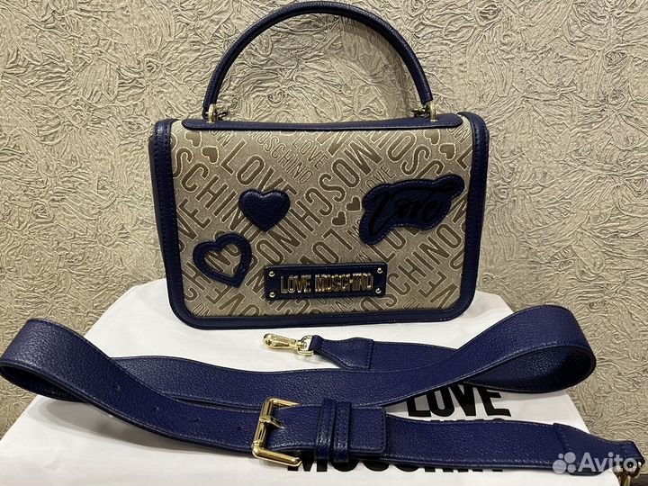 Сумка love moschino, Италия, оригинал
