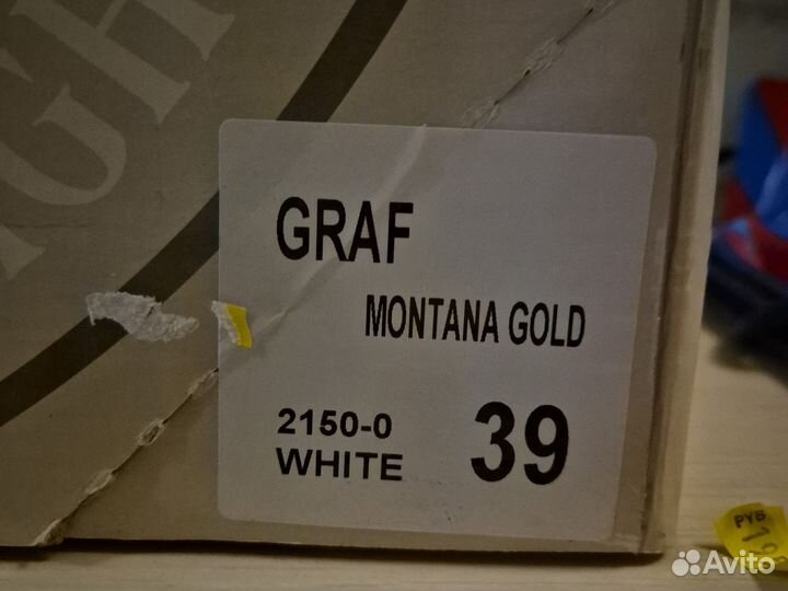 Коньки фигурные graf montana gold 39