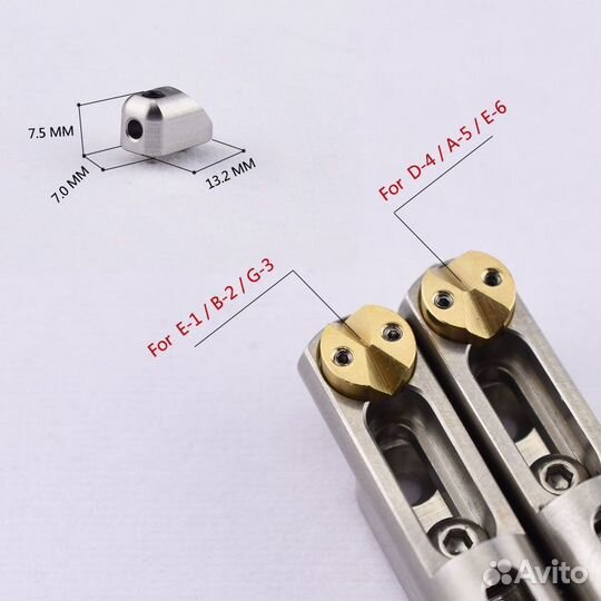 Бридж для безголовой электрогитары (7 струн japan)