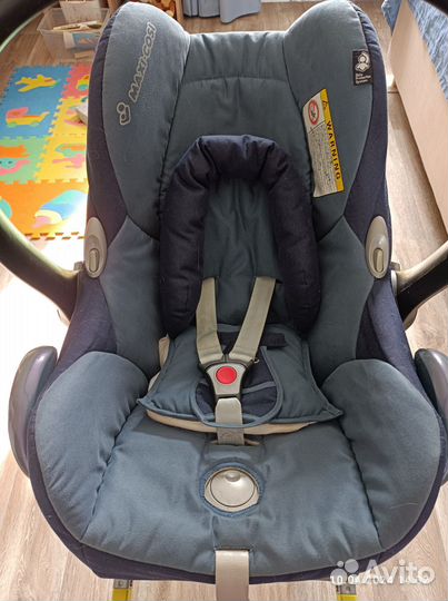 Автолюлька Maxi cosi с базой с рождения бу