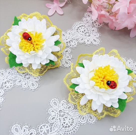 Бантики Ромашки