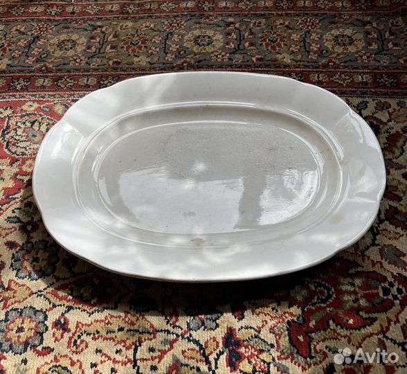 Блюдо М. С. Кузнецов 19век