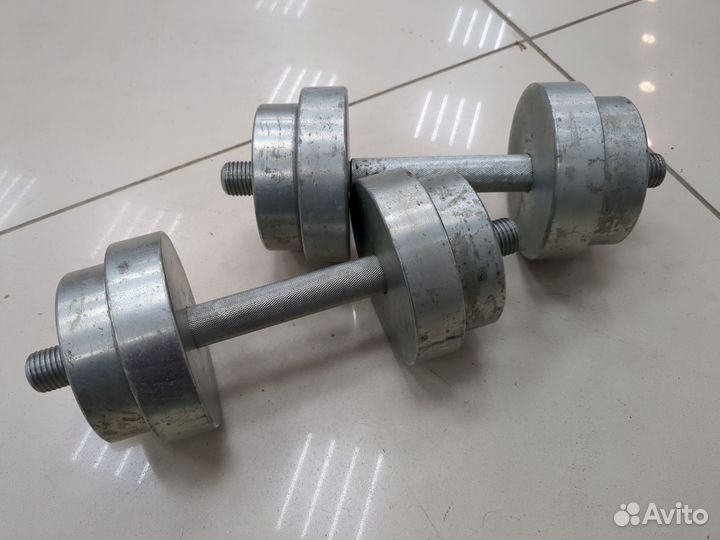 Гантели разборные 10кг + 10кг