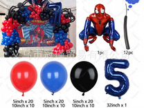 Воздушные шары набор человек паук