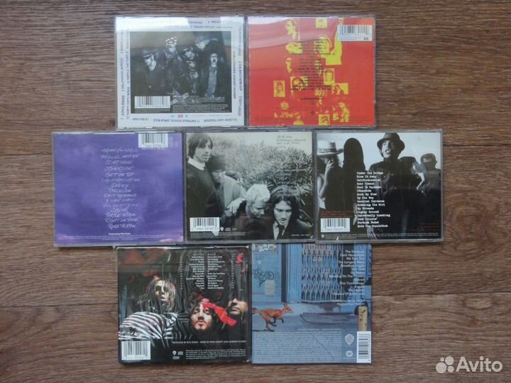 Альбомы Red Hot Chili Peppers, CD, фирма, лицензия