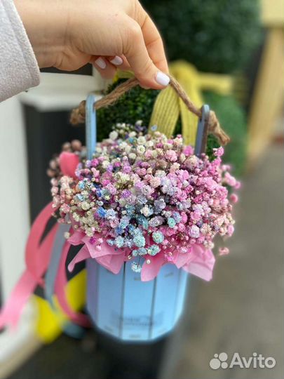 Букет из гипсофилы