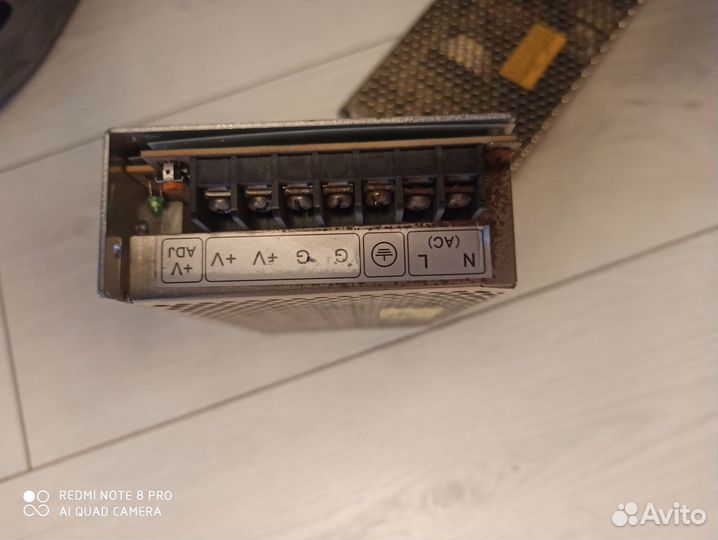 Блок питания встроенный 24 v 6А