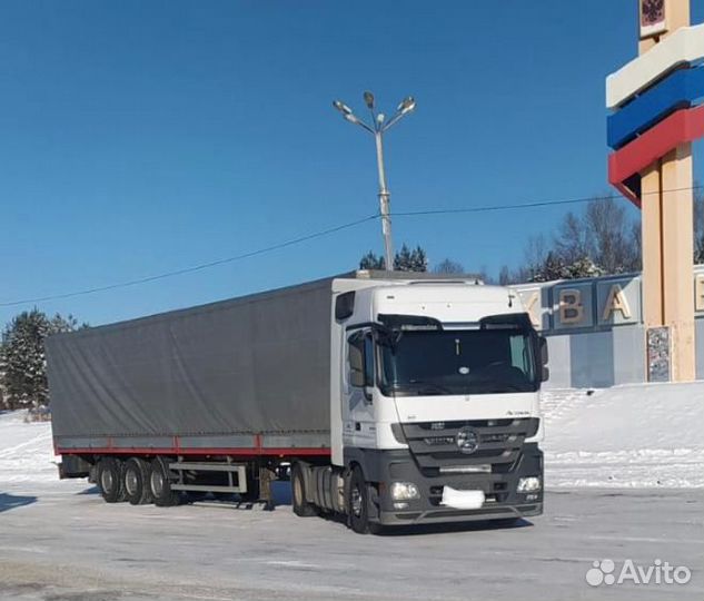 Грузоперевозки длинномером тент/борт/реф