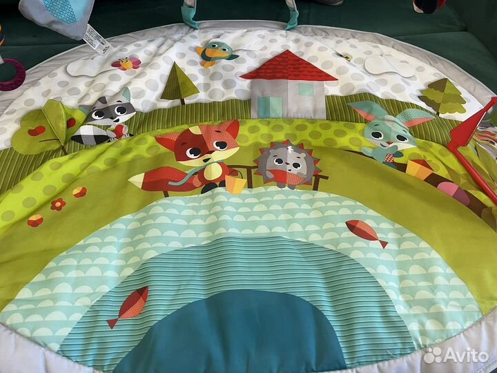 Развивающий коврик tiny love солнечная полянка