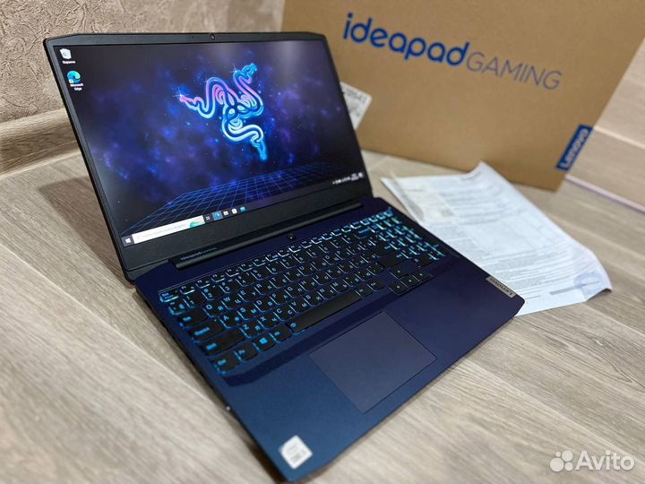 Игровой Lenovo 1650Ti / i5-10H / 512SSD / 8GB