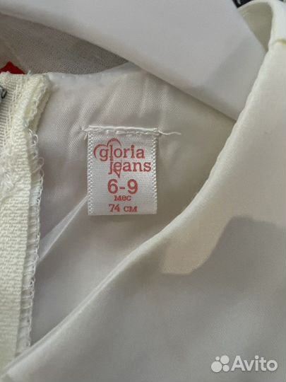 Нарядное платье для девочки 74 размер