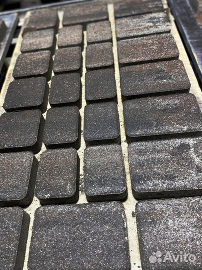 Тротуарная плитка брусчатка от завода