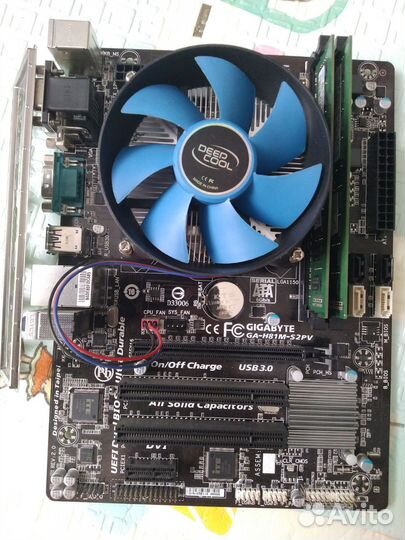 Материнская плата связка Лот 1150 1155 775 Рабочие