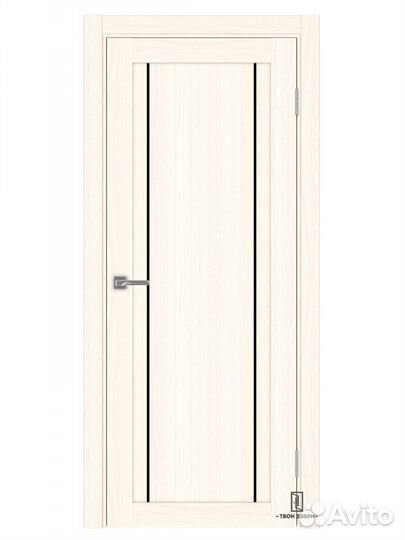 Дверь межкомнатная апп 522.111 (черные молдинги)