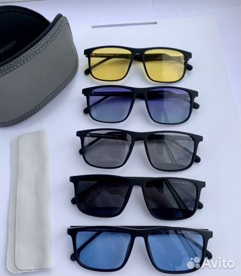 Очки emporio armani градиент поляризационные