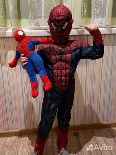 Костюм человек-паук детский с маской