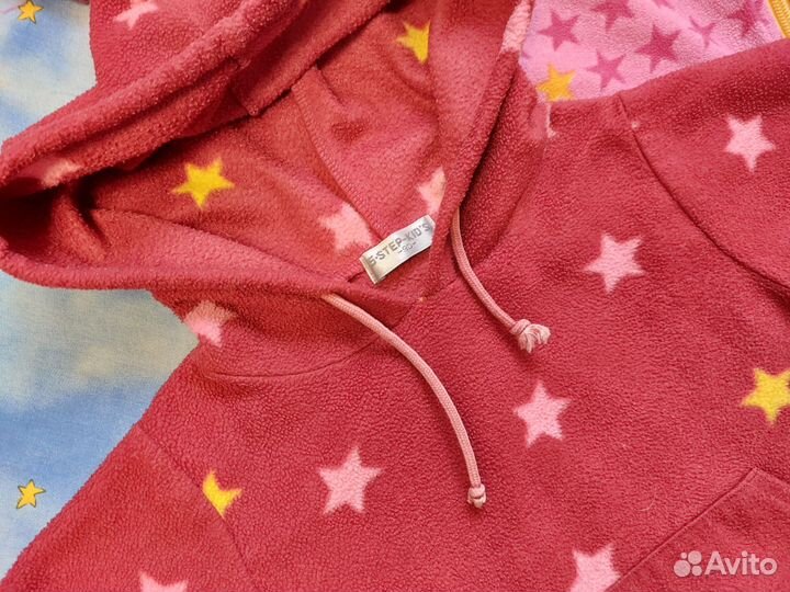 Флисовая кофта- поддева, 86-92 р