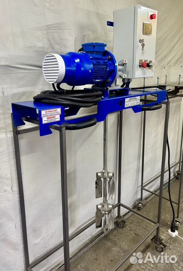 Промышленная мешалка для еврокубов, 1.1 кВт